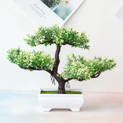 Artificial Plastic Bonsai Plants