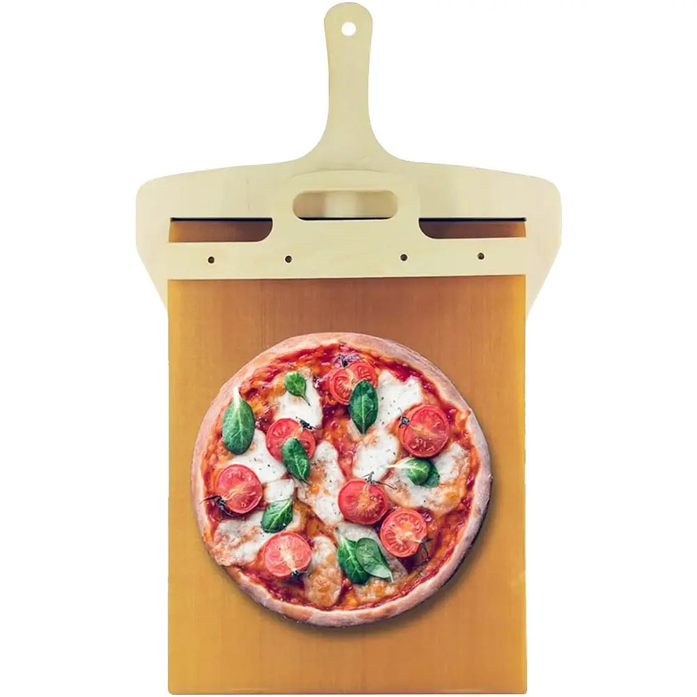 Wooden Pizza Spatula Paddle with Handle