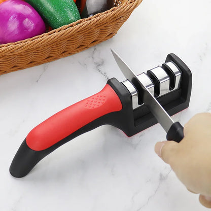 3-Segment Type Knife Sharpener