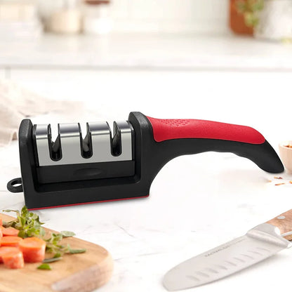 3-Segment Type Knife Sharpener