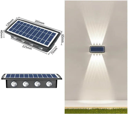 Impermeabilização solar de luzes de parede externas