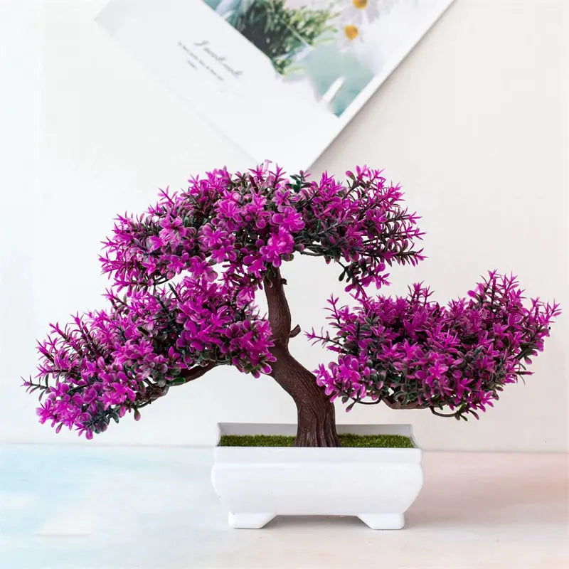 Artificial Plastic Bonsai Plants