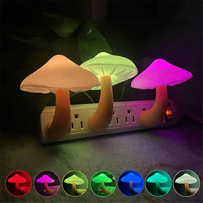 Mushroom Shape LED Night Lights