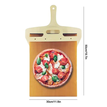 Wooden Pizza Spatula Paddle with Handle