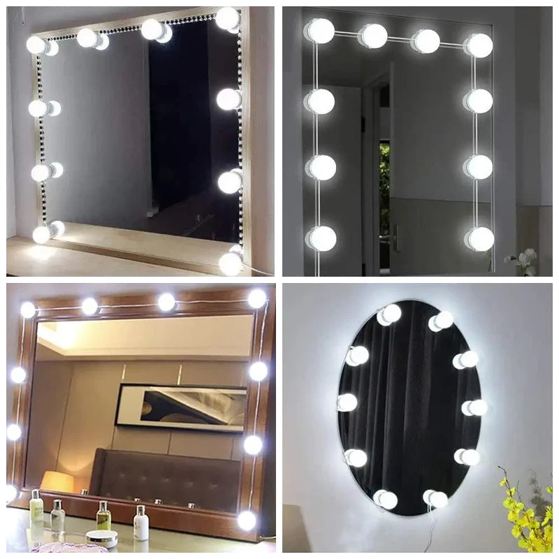 LED Light Makeup Mirror Vanity Lights