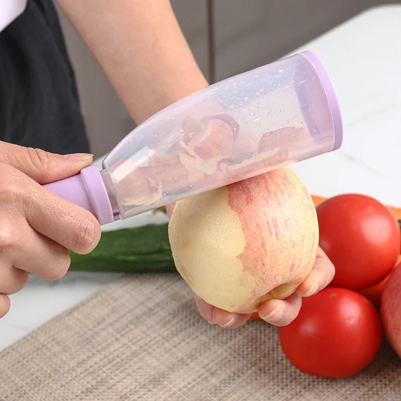 Peeling Knife With Storage Tube