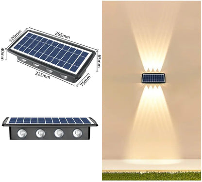 Impermeabilização solar de luzes de parede externas