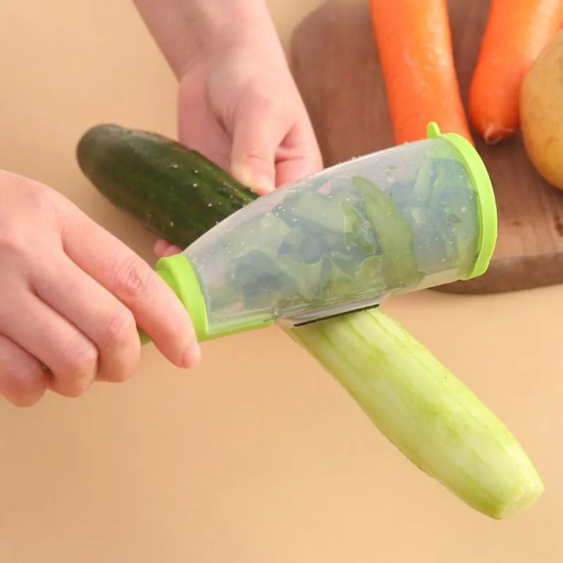 Peeling Knife With Storage Tube